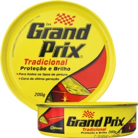 Cera Tradicional Proteção e Brilho 200 G - Grand Prix