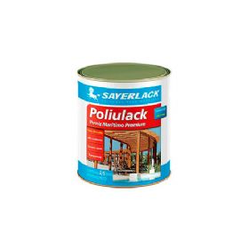 Verniz Marítimo Premium Poliulack Brilhante 900 ml - Sayerlack 