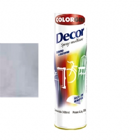 Tinta Spray Decor Alumínio 360 ml - Colorgin