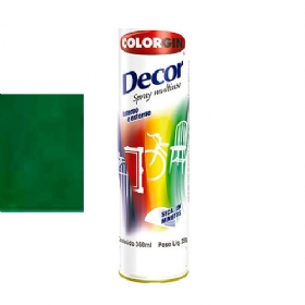 Tinta Spray Decor Verde Amazonas 360 ml - Colorgin