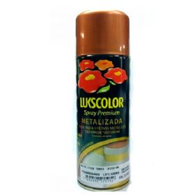 Tinta Spray Premium Metalizada Cobre 400 ml - Lukscolor