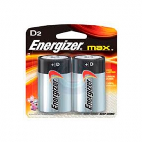 Pilha Alcalina D2 Max - Energizer