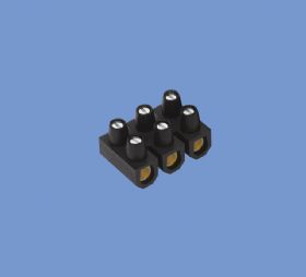 Conector Múltiplo 6mm com 3 Bornes para Condutor Elétrico - Fame