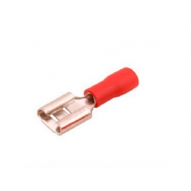 Terminal Pré Isolado Fêmea Vermelho 0,5 - 1,5 mm