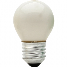 Lâmpada Bolinha Leitosa 15W 127V E27 - Brasfort