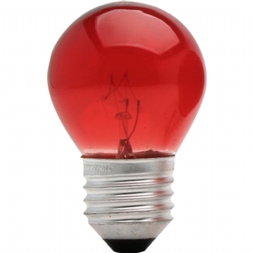 Lâmpada Bolinha Vermelha 15W 127V E27 - Brasfort