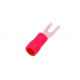 Terminal Pré Isolado Forquilha 1,5 mm Vermelho