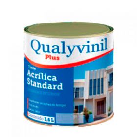 Tinta Acrílica Standard Plus Branca 3,6 Litros - Qualyvinil