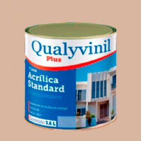 Tinta Acrílica Standard Plus Camurça 3,6 Litros - Qualyvinil