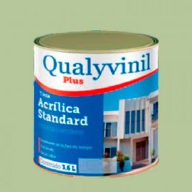 Tinta Acrílica Standard Plus Kiwi 3,6 Litros - Qualyvinil