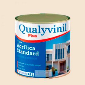 Tinta Acrílica Standard Plus Pérola 3,6 Litros - Qualyvinil