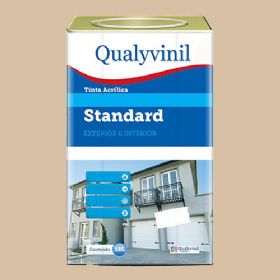 Tinta Acrílica Standard Plus Areia 18 Litros - Qualyvinil