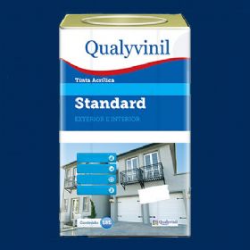 Tinta Acrílica Standard Plus Azul Índigo 18 Litros - Qualyvinil