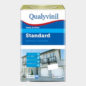 Tinta Acrílica Standard Plus Branco Gelo 18 Litros - Qualyvinil