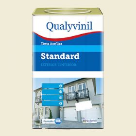 Tinta Acrílica Standard Plus Palha 18 Litros - Qualyvinil