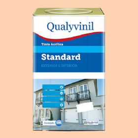 Tinta Acrílica Standard Plus Pêssego 18 Litros - Qualyvinil