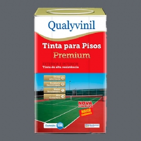 Tinta para Pisos Premium Cinza 18 Litros - Qualyvinil