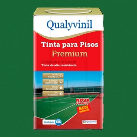 Tinta para Pisos Premium Verde 18 Litros - Qualyvinil