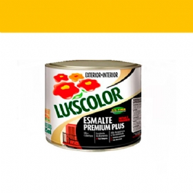 Esmalte Premium Plus Alto Brilho Amarelo 0,225 ml - Lukscolor