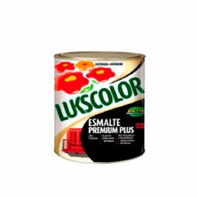Esmalte Premium Plus Branco Fosco 900 ml - Lukscolor