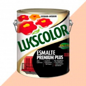 Esmalte Premium Plus Alto Brilho Areia 3,6 Litros - Lukscolor