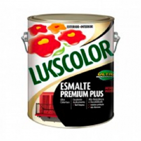 Esmalte Premium Plus Alto Brilho Branco 3,6 Litros - Lukscolor