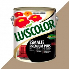 Esmalte Premium Plus Alto Brilho Camurça 3,6 Litros - Lukscolor