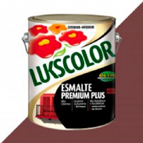 Esmalte Premium Plus Alto Brilho Vermelho Goya 3,6 Litros - Lukscolor