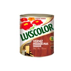 Verniz Premium Plus Tingidor Mogno 900 ml - Lukscolor