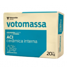 Argamassa Votomassa ACI Cerâmica Interna Cinza 20 Kg - Votorantim