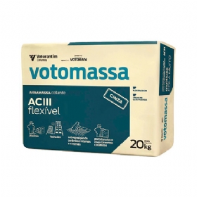 Argamassa Votomassa ACIII Flexível Cinza 20 Kg - Votorantim