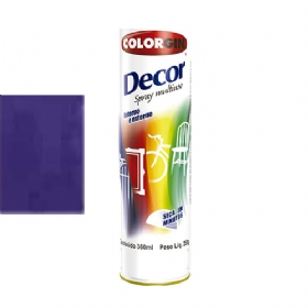 Tinta Spray Decor Azul Angra 360 ml - Colorgin