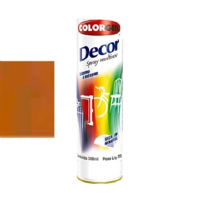 Tinta Spray Decor Marrom Barro 360 ml - Colorgin