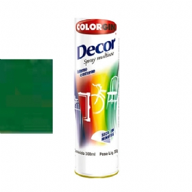 Tinta Spray Decor Verde 360 ml - Colorgin