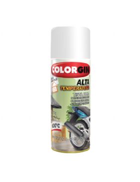 Tinta Spray Alta Temperatura Branco - Colorgin
