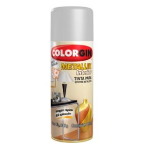 Tinta Spray Metallik Interior Prata 350 ml - Colorgin
