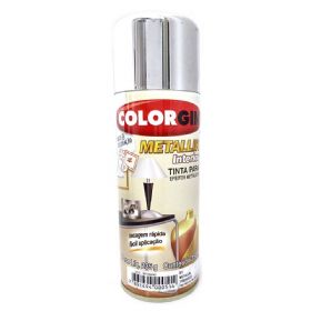 Tinta Spray Metallik Interior Cromado 350 ml - Colorgin