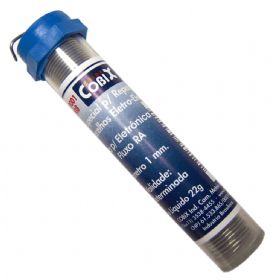 Solda de Estanho 1 mm 22 g - Cobix