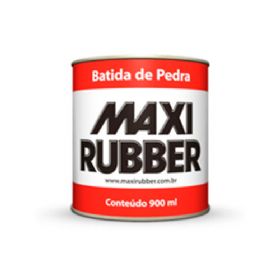 Batida de Pedra Preto 900 ml - Maxi Rubber