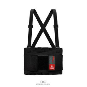 Cinta Ergonômica Preta - Steelflex
