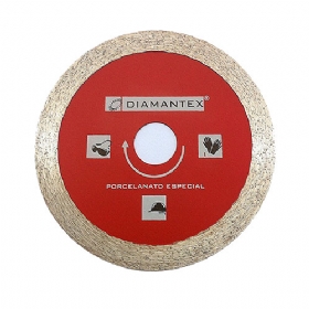 Disco de Corte Porcelanato Especial 110 x 20 mm - Diamantex