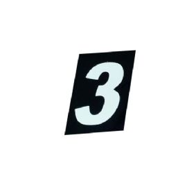 Número 3 para Residencias em Espelho - Pratic