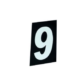 Número 9 para Residencias em Espelho - Pratic