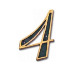 Número 4 para Residência Dourado - Emave