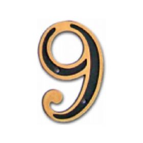 Número 9 para Residência Dourado - Emave