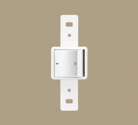 Interrupto Bipolar Simples 10A/250V Blanc Ref.1011 - Fame