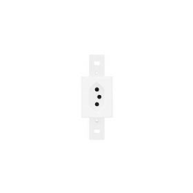Tomada 2P+T 10A/250V Blanc Ref.1335 - Fame