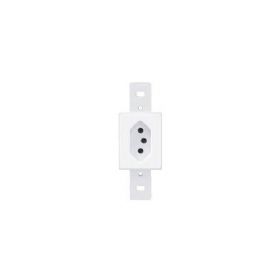 Tomada 2P+T 20A/250V Blanc Ref.1336 - Fame