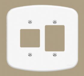 Placa 4x4 F23 Blanc Ref.0953 - Fame