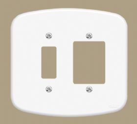 Placa 4x4 F13 Blanc Ref.0949 - Fame